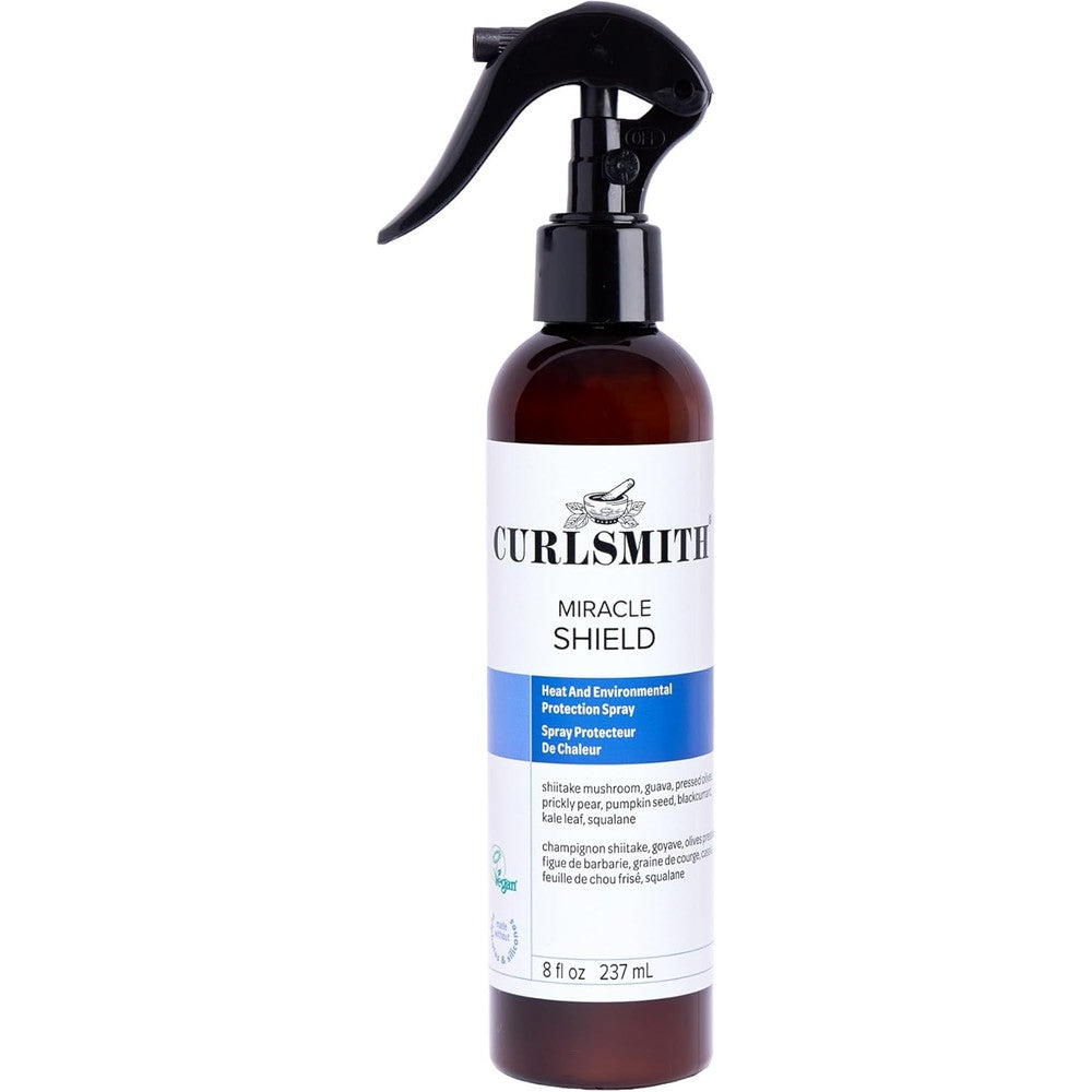 Curlsmith Miracle Shield multi protection mist for curly hair protein treatment
