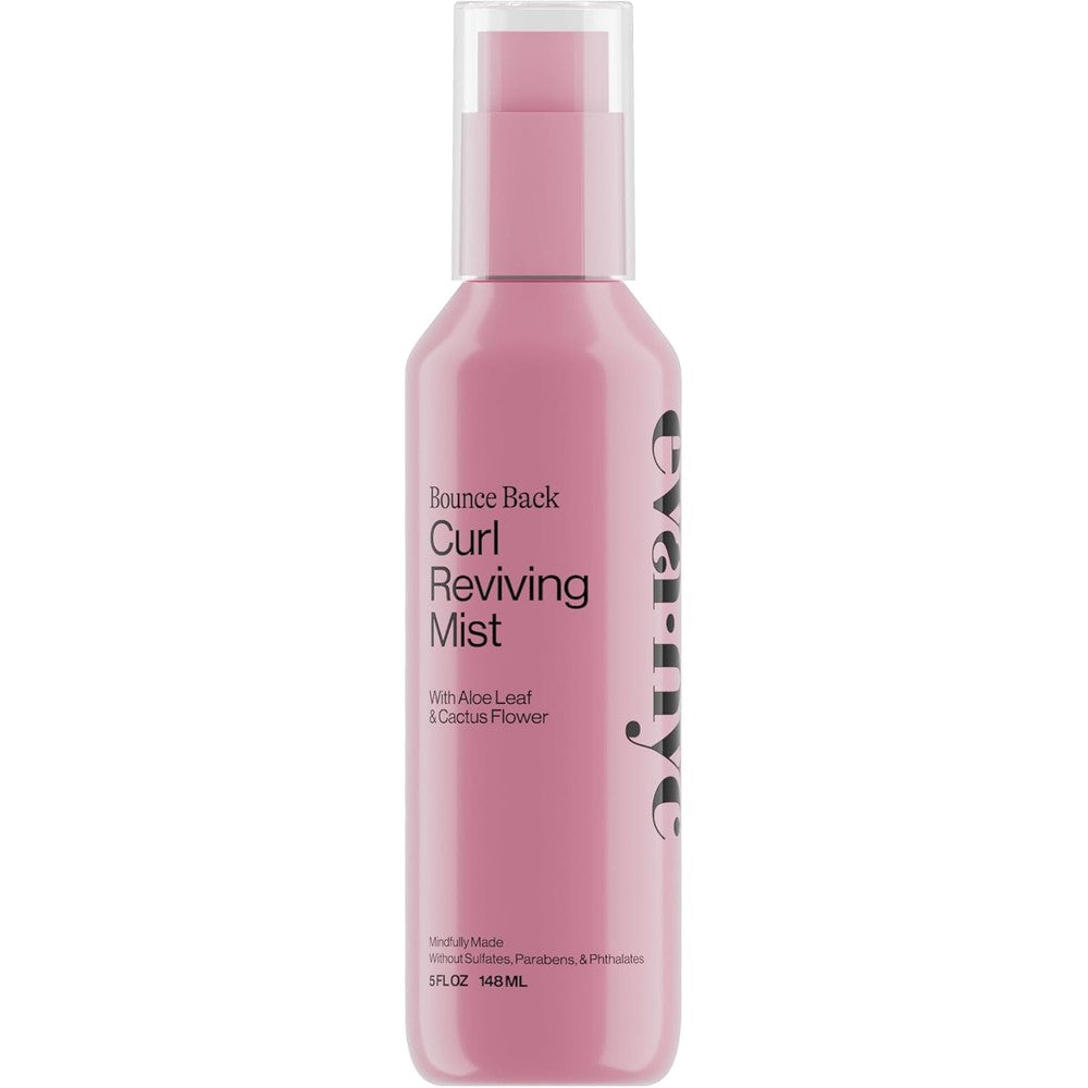 Eva NYC Bounce Back Curl Reviving Mist front view bottle