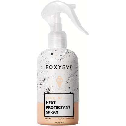 Foxybae Cool Af Heat Protectant Spray bottle front view