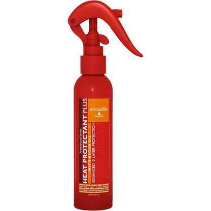 Arvazallia Heat Protectant Plus with Argan Oil front view