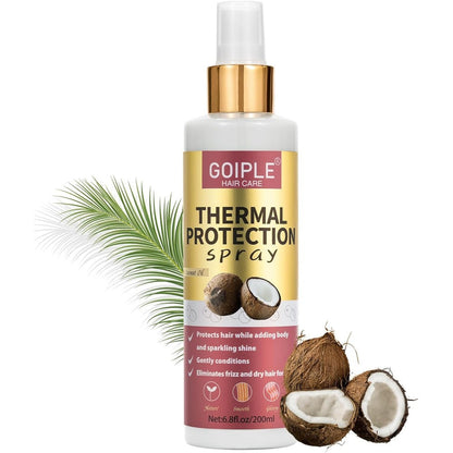 Wozutunt Coconut Thermal Protector Spray front view bottle