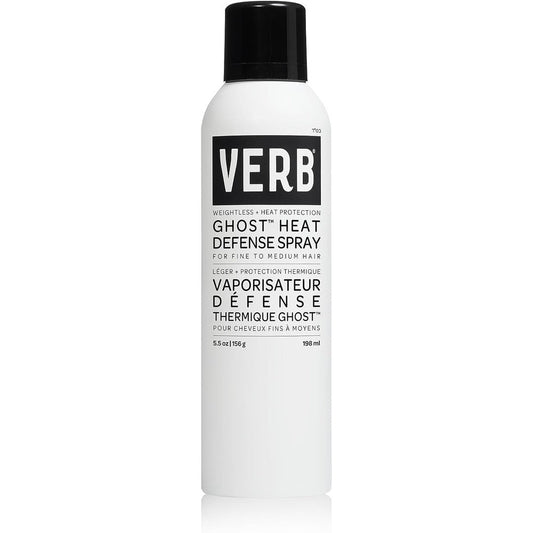 Verb Ghost Heat Defense Spray bottle front view for fine hair
