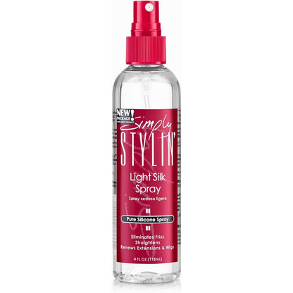 Simply Stylin Light Silk Hair Spray front view bottle