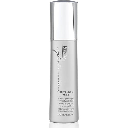Kenra Professional Platinum Blow Dry Mist bottle front view thermal protectant
