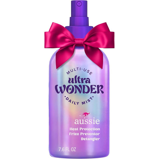 Aussie Ultra Wonder Daily Mist 7.6 fluid ounce spray bottle front view