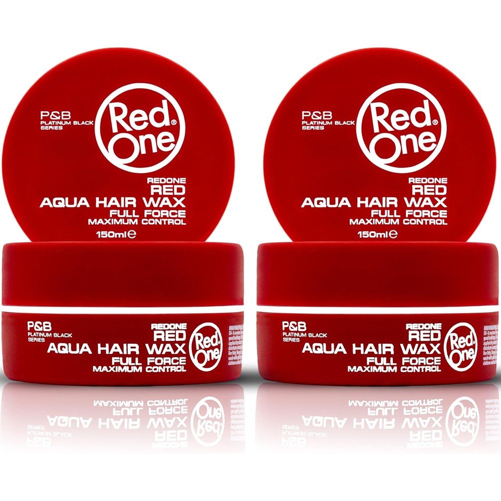 Redone Hair Wax Red 150ml front view jar