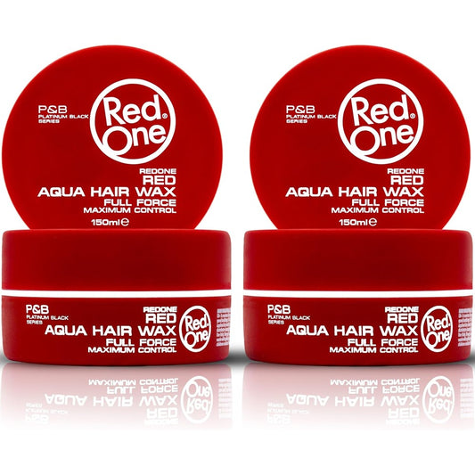 Redone Hair Wax Red 150ml front view jar