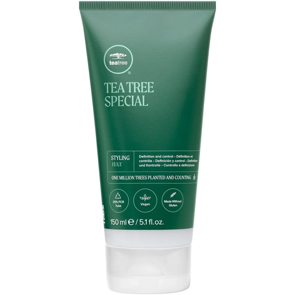 Paul Mitchell Tea Tree Styling Wax front view tube for hair definition