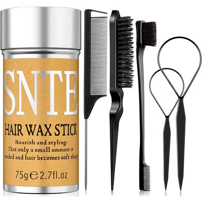 SNTE hair wax stick 75 gram container front view
