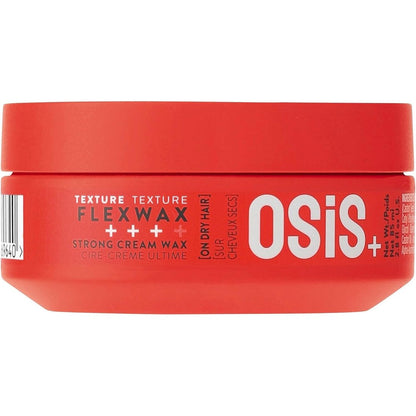 Schwarzkopf Professional OSiS Flexwax jar front view premium hair styling cream wax