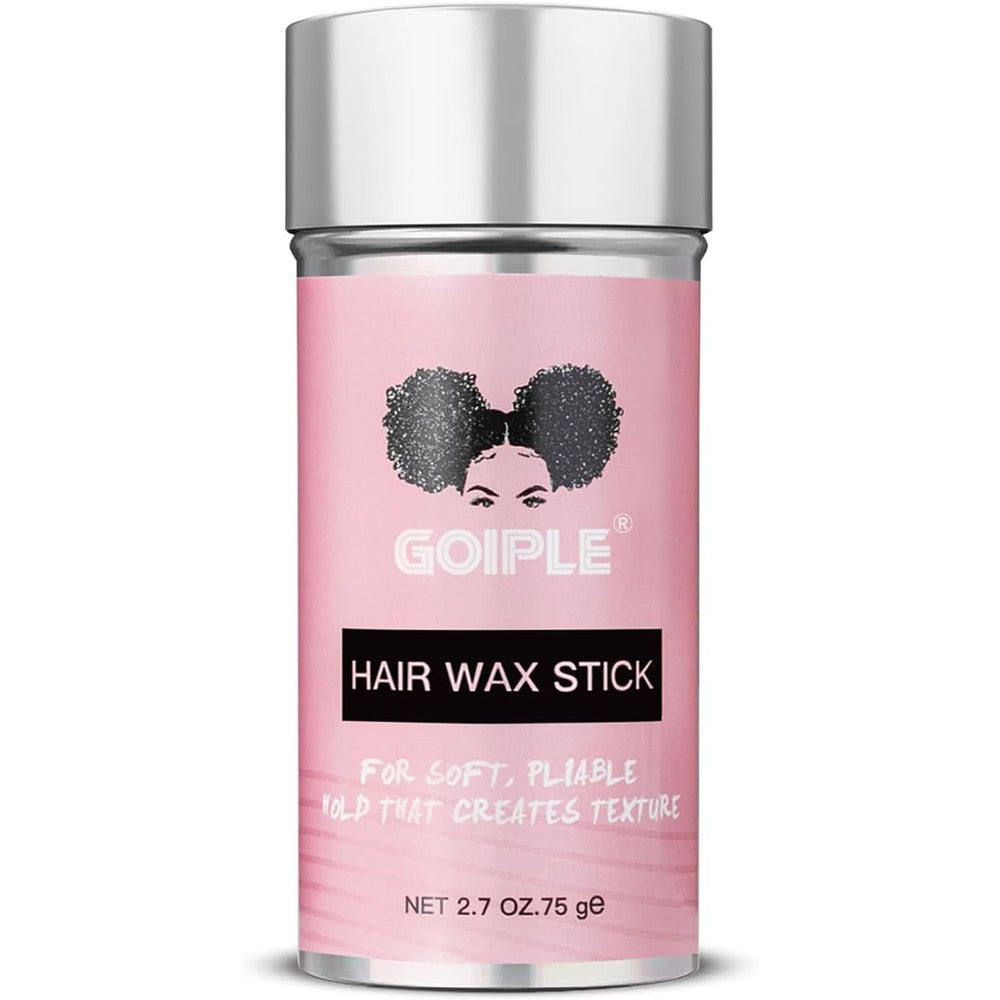 Goiple hair wax stick front view packaging for smoothing flyaways