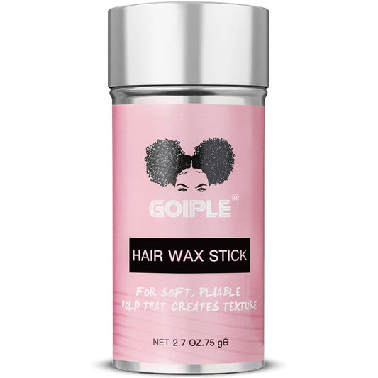 Goiple hair wax stick front view packaging for smoothing flyaways