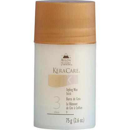 KeraCare Avlon Styling Hair Wax Stick front view for smooth hair texture