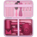 L LTGEM pink hair dryer travel case front view