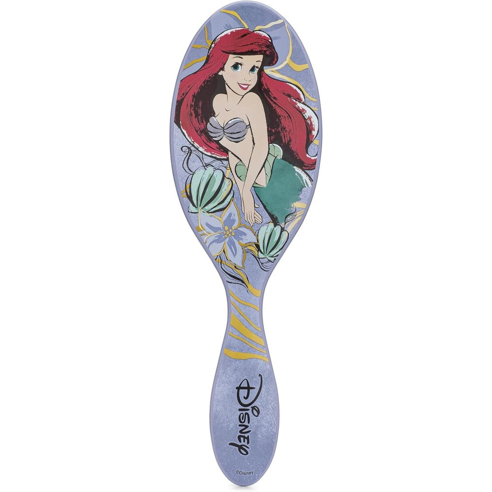 Wet Brush Disney Ariel Elegant Princess detangling hair brush front view