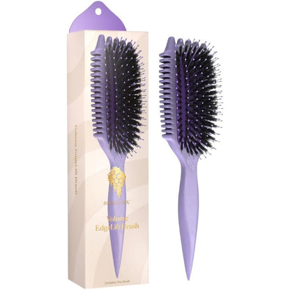 Bounce Curl Volume EdgeLift Brush purple front view