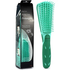 Bestool detangling brush green front view