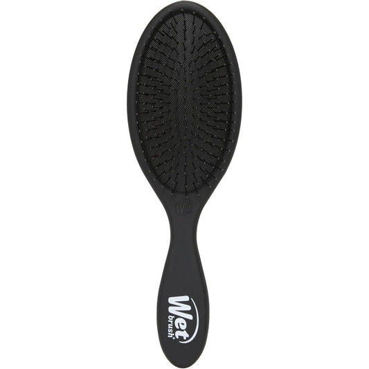 Wet Brush Original Detangler hair brush in black frost front view