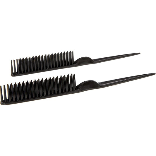 CocoBlack Naturals 3 Row Styling Comb front view for curly hair