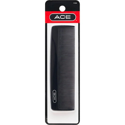 Goody Ace Classic Bobby Pocket and Purse Hair Comb front view showing fine teeth