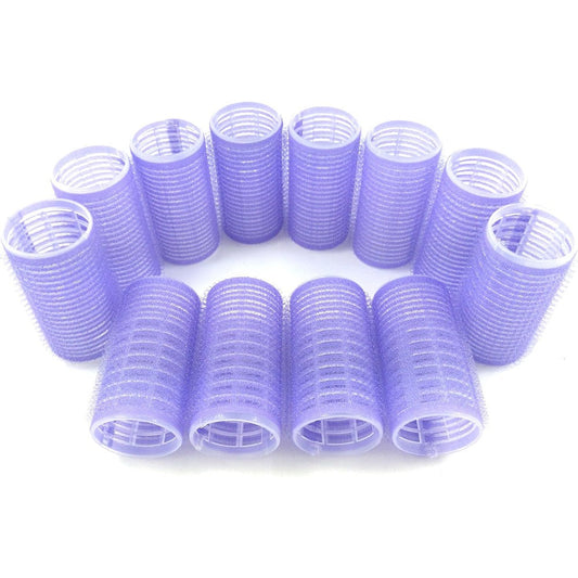 Kamays medium self grip hair rollers front view salon curling tools