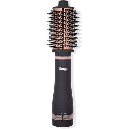 L'ANGE HAIR Multi-Volume Series Blow Dryer Brush front view showcasing the black oval 60mm titanium barrel.