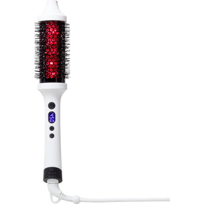 BondiBoost Infrared Thermal Brush front view showing the heated round barrel and premium bristles