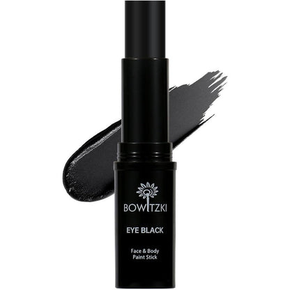 Bowitzki black face and body paint stick front view