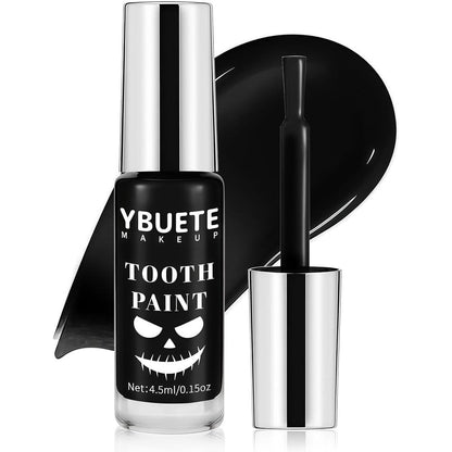 Ybuete professional black tooth paint bottle front view