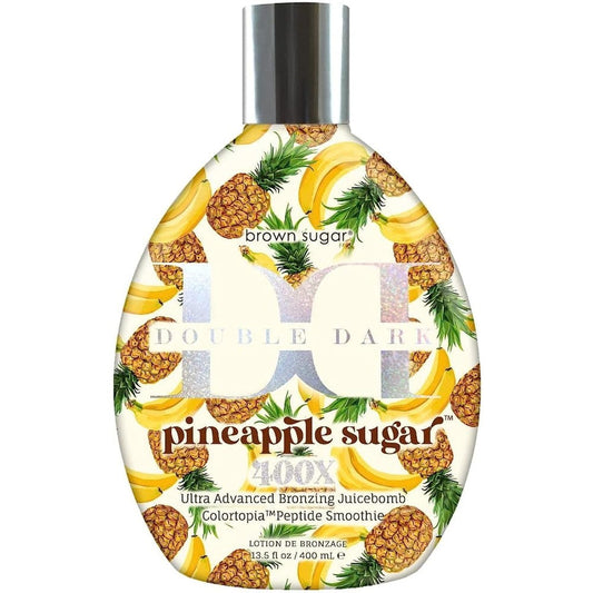 Brown Sugar Pineapple Sugar 400X Ultra Advanced Double Dark Bronzing Juicebomb Tanning Lotion 13.5 Fluid Ounces - Image 1