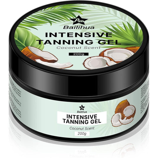An Bailihua Intensive Tanning Accelerator Gel Coconut 200g front view