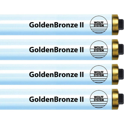 Wolff System GoldenBronze II tanning bulbs front view