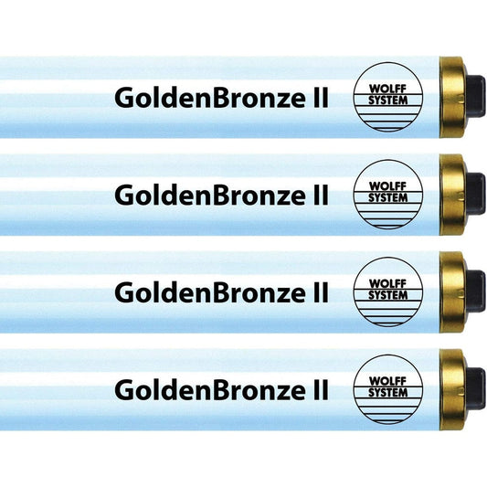 Wolff System GoldenBronze II tanning bulbs front view