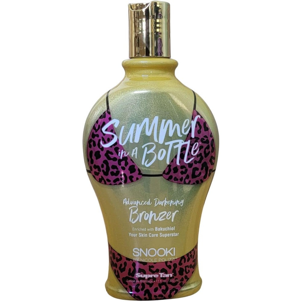 Supre Snooki Summer In A Bottle tanning lotion front view bottle