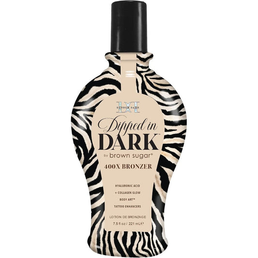 Brown Sugar Dipped in Dark 400X Bronzer bottle front view