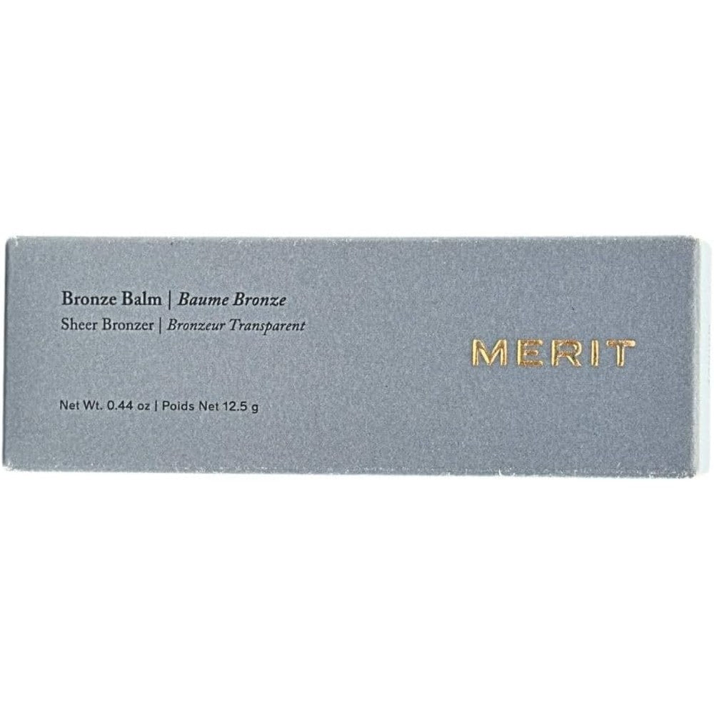Merit Bronze Balm Sheer Sculpting Bronzer front view packaging