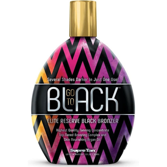 Supre Go To Black Blazing Elite Black Bronzer 12 Fluid Ounce Bottle