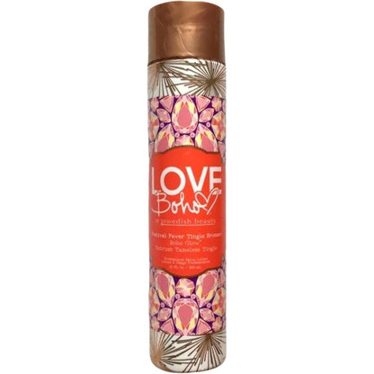 Swedish Beauty Love Boho Festival Fever Tingle Bronzer bottle front view