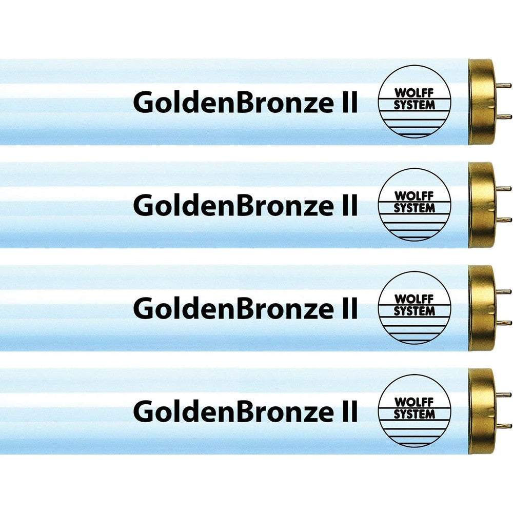 GoldenBronze Wolff System II F71T12 tanning bulbs front view packaging