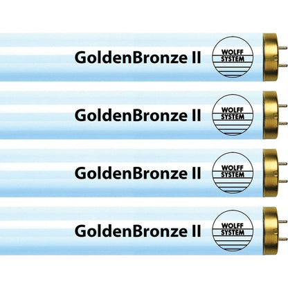 GoldenBronze Wolff System II F71T12 tanning bulbs front view