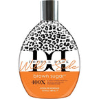 Brown Sugar Double Dark Wild Side Tanning Lotion front view bottle