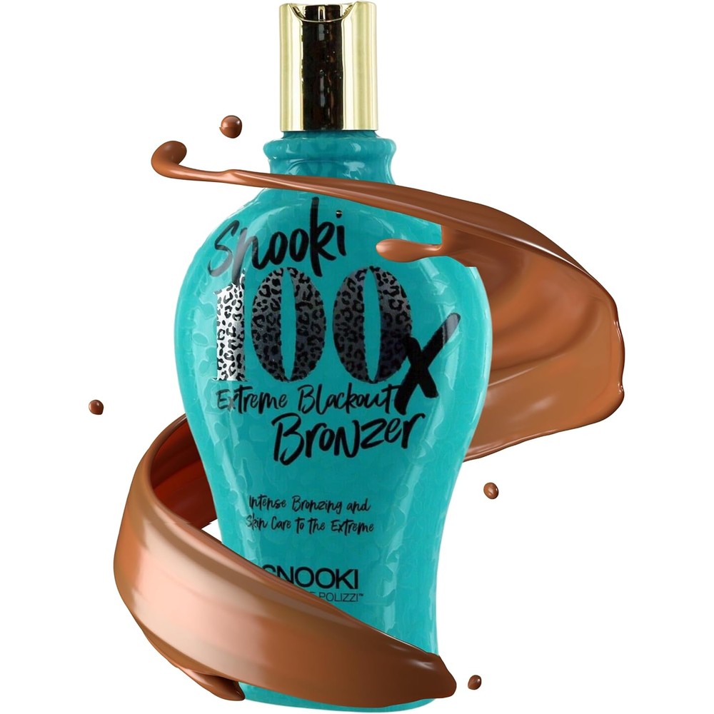 Supre Snooki 100x Extreme Blackout Bronzer front view bottle