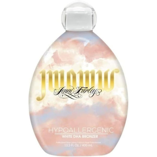 Australian Gold JWOWW Hypoallergenic White DHA Bronzer bottle front view tanning lotion