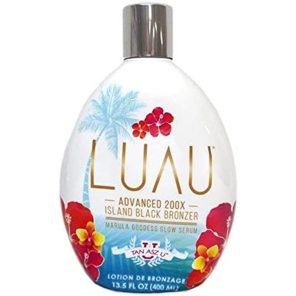 Tan Asz U Luau Advanced 200X Island Black Bronzer bottle front view
