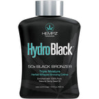 Hempz Hydroblack 50X Black Bronzer front view bottle