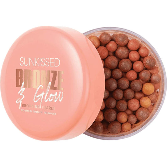 Sunkissed Bronze and Glow Bronzing Pearls 45g front view