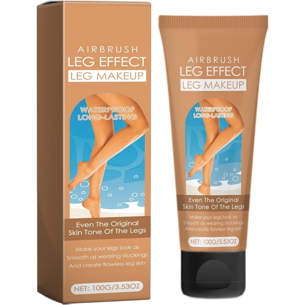 Hikaka ECDMKF waterproof leg makeup front view bottle packaging
