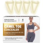 Unbranded seamless anti camel toe cover pad front view
