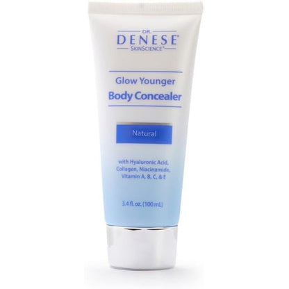 Dr. Denese Glow Younger Body Concealer Natural shade bottle front view