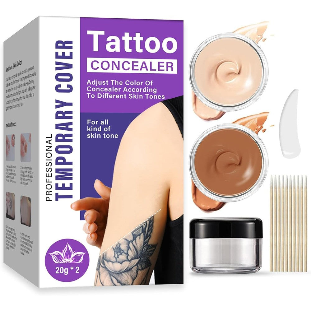 Laorici tattoo cover up concealer front view packaging